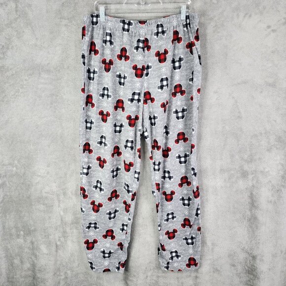Mens Disney Mickey Mouse Patterned Lounge Pants Size XL - Picture 2 of 9